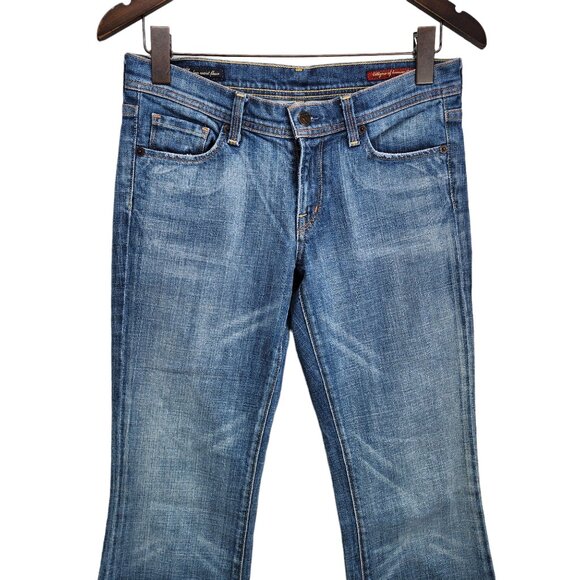 Citizens of Humanity Jeans Ingrid Low Waist Flair Flare‎ Stretch Womens Size 28 - Picture 3 of 11